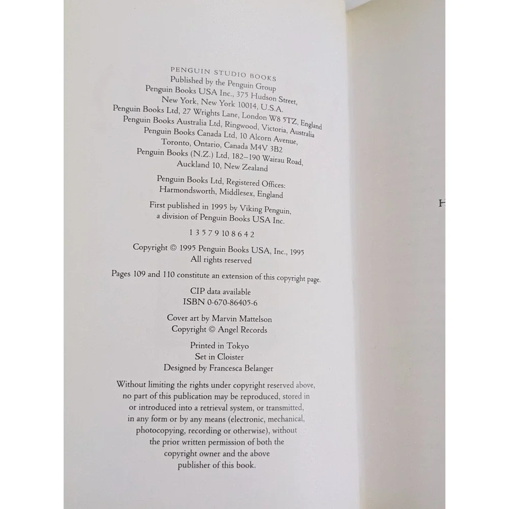 Vision:‎ The Life and Music of Hildegard von Bingen Vintage 1995 Hardcover Book
